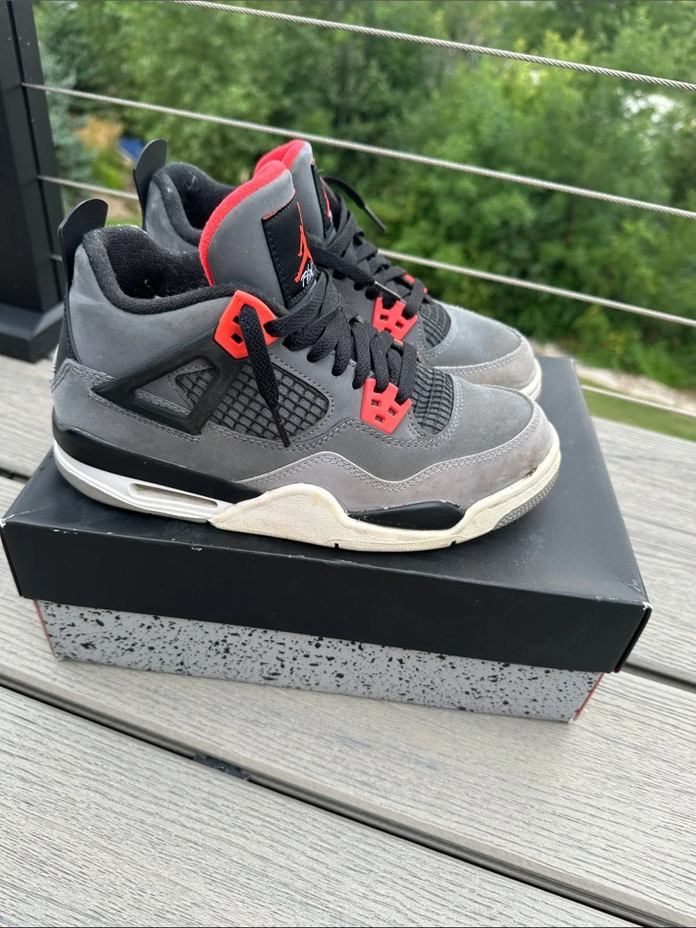 Jordan 4 Retro Infrared Used